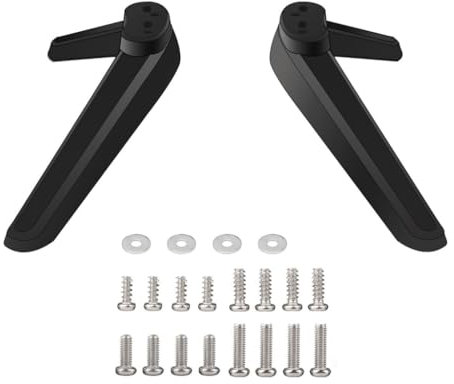 Vdaxvme Soporte universal para televisor, soporte de mesa para escritorio, accesorios con tornillo