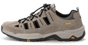 camel active Herren Low-Top Sneaker, Männer Halbschuhe,Wechselfußbett,wasserabweisend,Sportschuhe,Freizeitschuhe,Turnschuhe,grau,46 EU