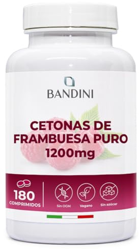 Bandini® Chetoni Esogeni di Lampone Puro 1200mg - 180 compresse per 6 mesi
