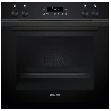 Siemens HE271ABB4 Pyrolyse Einbauherd Deep Black Inox