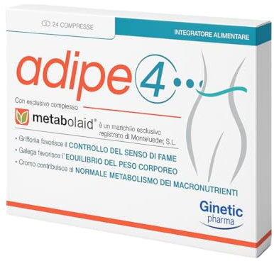 Integratore Perdita di Peso Professionale - Urto con Metabolaid® supportato da 7 Studi Scientifici e Con Griffonia, Galega e Cromo – Supporto al Metabolismo