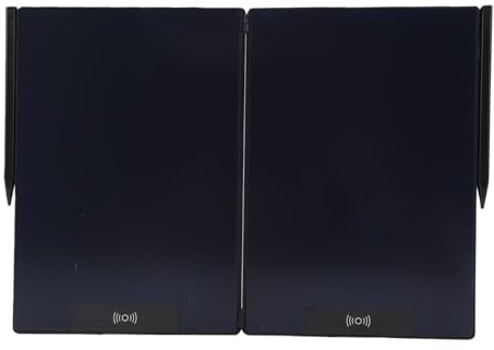MENDUNER Tablette D'écriture LCD 14,3 Pouces, Bloc-Notes Numérique Pliable, Bloc-Notes Réutilisable avec Design Plein écran sans Cadre, Tablette de Dessin Ultra Fine pour, Croquis