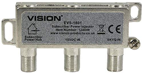 Ev5-1801 Irs-prenumeranter kraftinjektor, produktintervall Vison EV5 räckvidd, antenn/satellitförstärkare och distribution