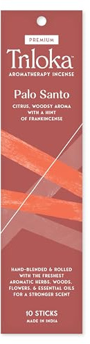 Triloka Palo Santo Premium Incense, 10 Sticks