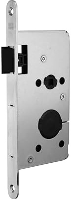 eSCHLOSS eSCH320, elektronisches Einsteckschloss mit Schräg-/Magnetfalle, Panikfunktion, Hotel-/Büromodus, für bis zu 97 RFID-Transponder (Panikfunktion links, Schrägfalle links)