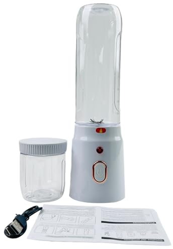 450ML Portable for Shakes and Juicer Rechargeable Fruit Juicer Mixer for Travel/Office/Gym/Sport