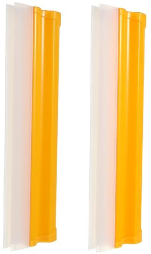 TIDTALEO 2pezzi Lavavetri Silicone Per Auto Tergivetro Maneggevole Per Vetrate Fatica Strumento Duraturo e Flessibile Per La Della Auto