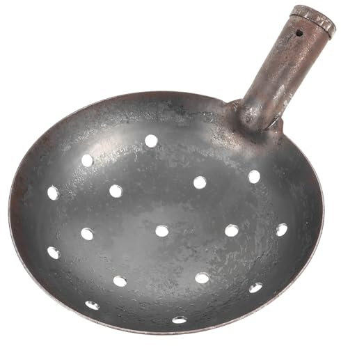 UKCOCO Pala para Aguas Residuales De Metal Pala De Jardín para Tamizar para Desagües Herramienta para Tamizar