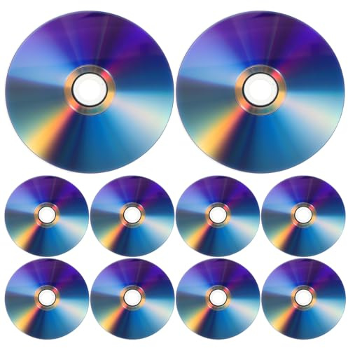 OFFSCH 25 Discos DVD vírgenes: DVD-R grabables - Discos de Alta Capacidad - CD grabables e imprimibles para Almacenamiento de vídeo y copias de Seguridad de Fotos en el Ordenador