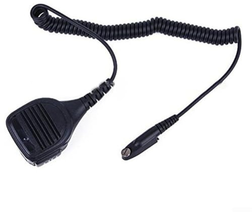 Handhållen högtalarmikrofon för RT-880/RT-880G/UV-98 Plus/RT-817A-radior, vattentät ABS-handmikrofon för tydlig kommunikation i utomhus- och industriella miljöer