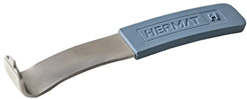 Gedotec Lève-rosace pour Enlever les Cliprosette | 1 Pièce | Acier Inoxydable avec poignée en plastique | Outil de démontage pour les capuchons | Déverrouillage rapide et facile