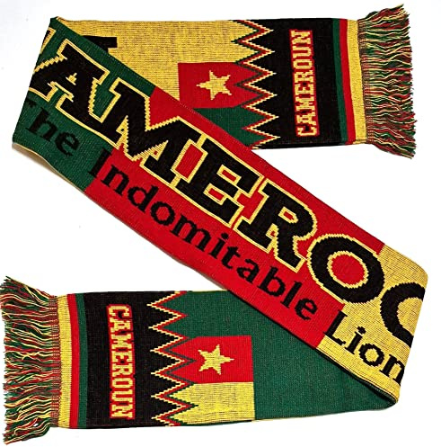 Sciarpa a maglia da calcio Camerun