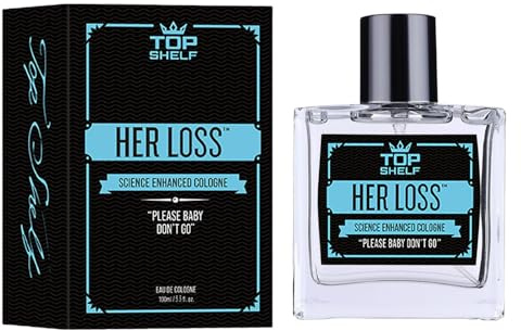 Her Loss - Colonia da uomo, 100 ml, profumo con feromoni esaltanti, spray per il corpo con feromoni per attirare le donne, fragranza duratura