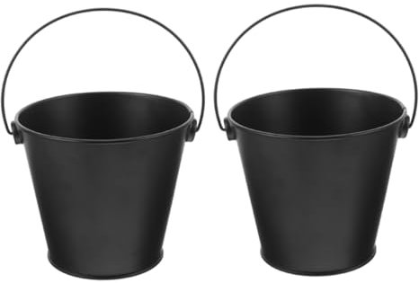 TINEASUR 2pièces Seau à Graisse pour Barbecue Seau à Graisse Stockage Huile Cendrier pour Granulés