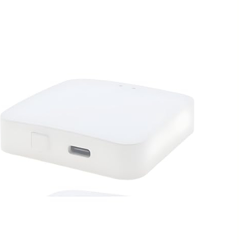 Smart ZigBee Wireless WiFi Gateway Hub | 2,4 G WiFi & Zigbee 3.0 | Smart Home Bridge kompatibel med Smart Life App, Alexa & Google Home | Stöder multienhetsanslutning
