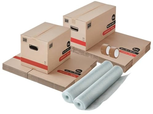 Pack and Move - Premium flyttkit T1/T2 + 2 lim gratis