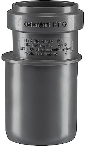 Ostendorf HTsafe Reduktion DN 40/32 mm HT-Rohr, grau