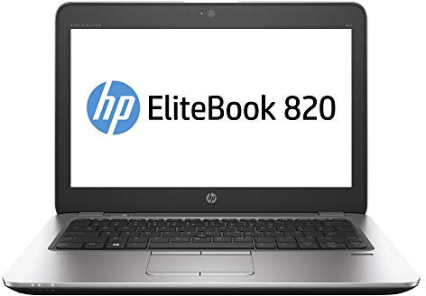 HP EliteBook 820 G3 (12,5 Zoll) Notebook PC Core i5 (6200U) 2.3GHz 8GB 256GB SSD WLAN BT Webcam Windows 10 Pro 64-bit (HD Graphics 520) (Generalüberholt)