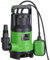 Bomba de inmersión electrobomba sumergible para aguas sucias Potencia 400 W Alcance 7000 L/h Profundidad máxima 7 metros con fondo plano Asa para el transporte y cable 10 metros (7000 litros/h)