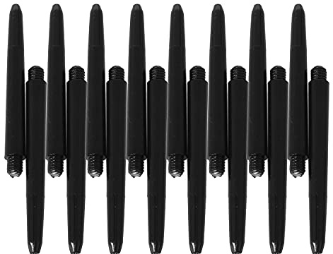 DTTRA 50PCS Plastic Dart Shafts Darts Accessories Stems Plastic Pole Rod with Standard 2BA Screw Thread