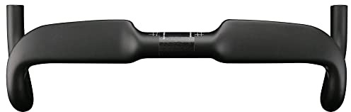 manubrio carbonio gravel,RXL SL manubrio bici corsa 1-1/4manubri per bicicletta Flare a Discesa 15° UD opaco 458mm routing interno