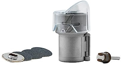 Dremel Krallenpflegeschutz Aufsatz AT02-PGK zum Schärfen der Krallen von Katzen und Hunden. Sicherer und hochwertiger Krallenschleifer für Haustiere. Für Ihr Dremel Rotary Multifunktionswerkzeug.