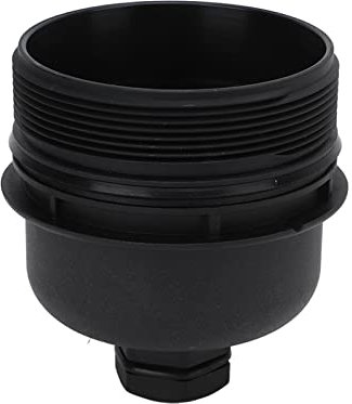 2S6Q67939AA, Fácil Instalación, Resistente a la Corrosión, Tapa de Filtro de Aceite de Coche Duradera de Alto Rendimiento, Negra para Reemplazo Automático