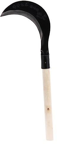 Yardwe Cortacesped Acero Al Manganeso Hoz Jardinería Cuchillo Jardinería Hoz Mano Hoz Mano Guadaña Caña De Azúcar Cortacésped