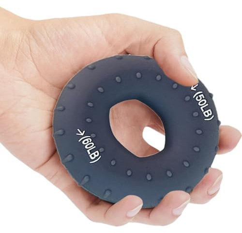 Uozonit Anneaux de préhension | Renforcement musculaire de la main – Entraîneur de force d' -bras en silicone pour athlètes, soulagement du stress et rééducation