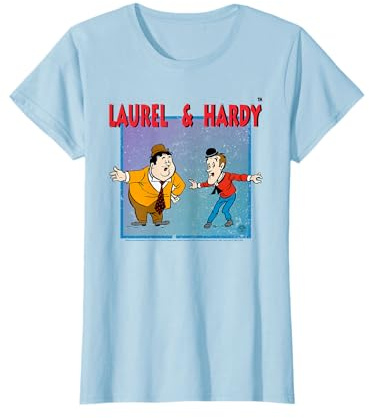 Laurel & Hardy Personnages de bande dessinée T-Shirt