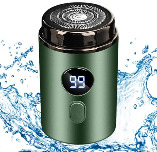 Petit Rasoir À Affichage Numérique, Petite Tondeuse À Barbe Électrique, Rasoir Électrique Avec Affichage LED, Tondeuse À Cheveux Électrique Pour Hommes, Petite Tondeuse À Barbe Électrique, Rasoir À Ch