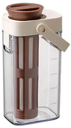 Carafe À Thé Glacé Pour Réfrigérateur, Pichet À Limonade, Contenants Distributeurs Transparent Fuite-Proof Pour Café Boisson Lait Maternel Réfrigérateur Extérieur