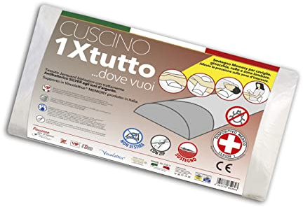 V.I.P. VERY IMPORTANT PILLOW Cuscino UNO PER TUTTO a Mezzo Cilindro