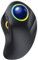 ProtoArc EM03 Souris Trackball sans fil Bluetooth, souris ergonomique RGB à commande au doigt, souris pour ordinateur portable, 3 connexions, compatible avec iPad, Mac, Windows – Bleu