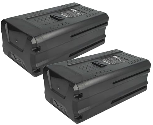 EXTENSILO 2X Batería Compatible con Stiga SBC 80 D Ae, SAB 80 Ae, Multiclip Pro 50 S Ae Herramienta de jardín Tijeras cortacésped 5 Ah, 80V Li-Ion