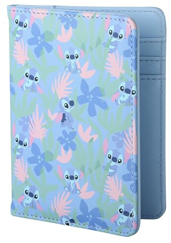 Disney Stitch Passport Cover for Women Official License, Cute Passport Book Holder, Passport Wallet, Travel Must Haves