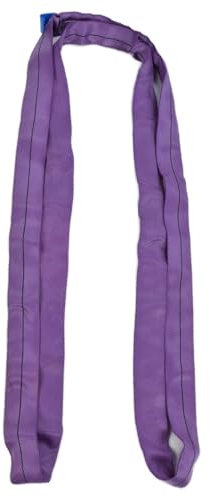 Rankomu Eslinga redonda de elevación redonda para grúa, correas flexibles de PES de 6 m, correas flexibles de alta resistencia para cargas pesadas, diseño