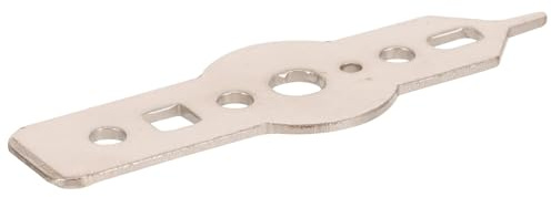 DECOMELODY Strumento per Carico e Scarico Dardi in Acciaio Inossidabile Argento, Design Multifunzionale, Facile da Trasportare e Riporre per Accessori Freccette