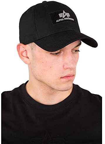 Alpha Industries Hombres Gorras/Gorra Snapback Velcro