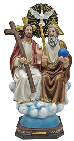 Gigi's Classy Kids 16 Holy Trinity Religious Statue Figurine Estatua Imagen Santisima Trinidad Religious Gift