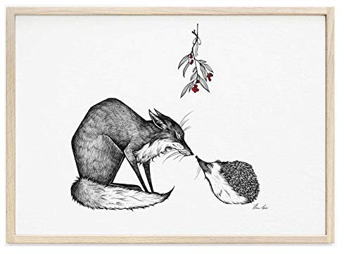 Ligarti Kunstdruck | hochwertiges Poster | Künstlerin Hanna Ligeti | (fuchs & Igel, A2)
