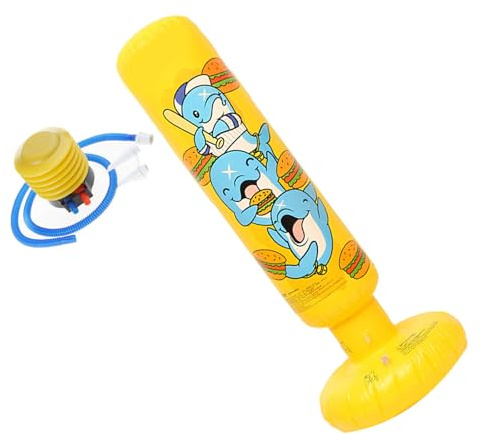 Attrezzature di allenamento per bambini Sacchetto da boxe gonfiabile con modello cartone animato ispessito PVC Kickbox giocattolo per bambini interni Attrezzature da boxe all'aperto