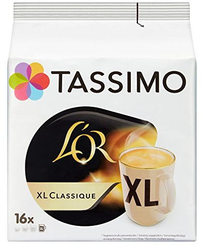 TASSIMO Dosette Café L'OR XL Classique 16 T DISCs