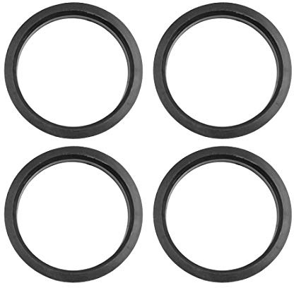 sourcing map Anneau Centrique Moyeu 73,1-63,4mm Plastique 4pcs pour Auto