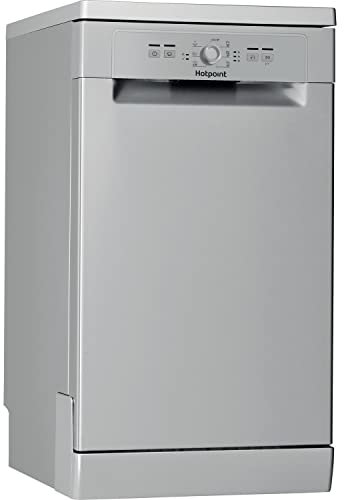 Hotpoint Aquarius 10 Place Settings Freestanding Dishwasher - Silver