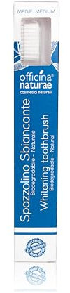 Officina Naturae | Spazzolino Sbiancante con Setole in Carbonato di Calcio e Manico in Acetato di Cellulosa