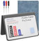 NEWYES Pizarra Blanca Reutilizable de Escritorio, Borrado en Seco, Pizarra Blanca Pequeña de 149x 233 mm (x2), Rotulador de 3 Colores incluye, Listas de Tareas y Recordatorios