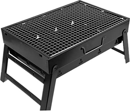 NASSMOSSE Barbecue portable pour barbecue à charbon de bois, barbecue sans fumée, dessus de table pour la maison et le camping