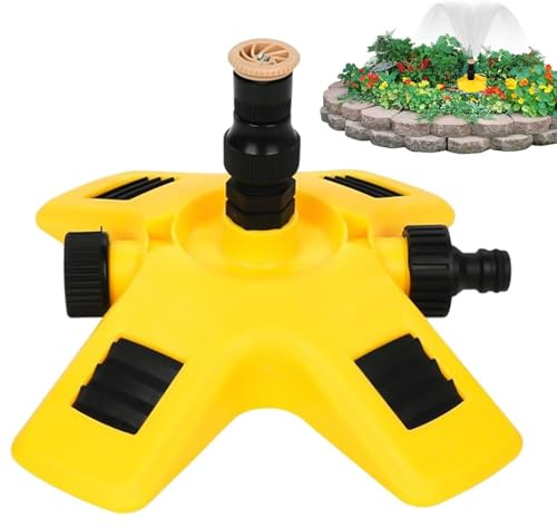 di irrigazione del prato interrato,Irrigatore automatico per prato con rotazione a 360° | Irrigatore per irrigazione 'per strato d'acqua uniforme anti-spruzzo 3 livelli d'acqua