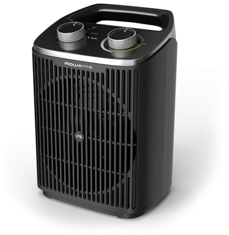 Rowenta Intense Comfort, Termoventilatore Silenzioso e Compatto, Riscaldamento Rapido, Potenza di 2000W, Modalità Turbo e Eco, Sicuro e Potente, SO2350